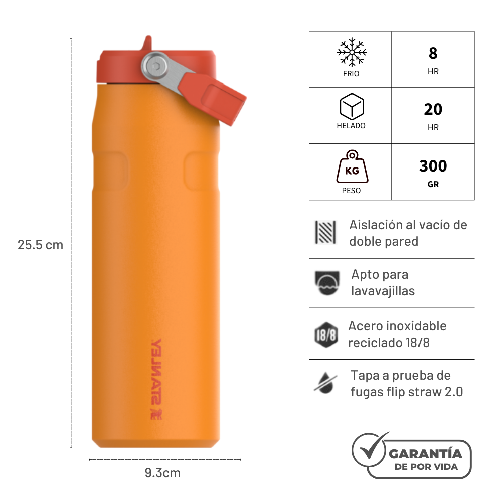 AEROLIGHT FLIP STRAW GOLDENROD 710 ML