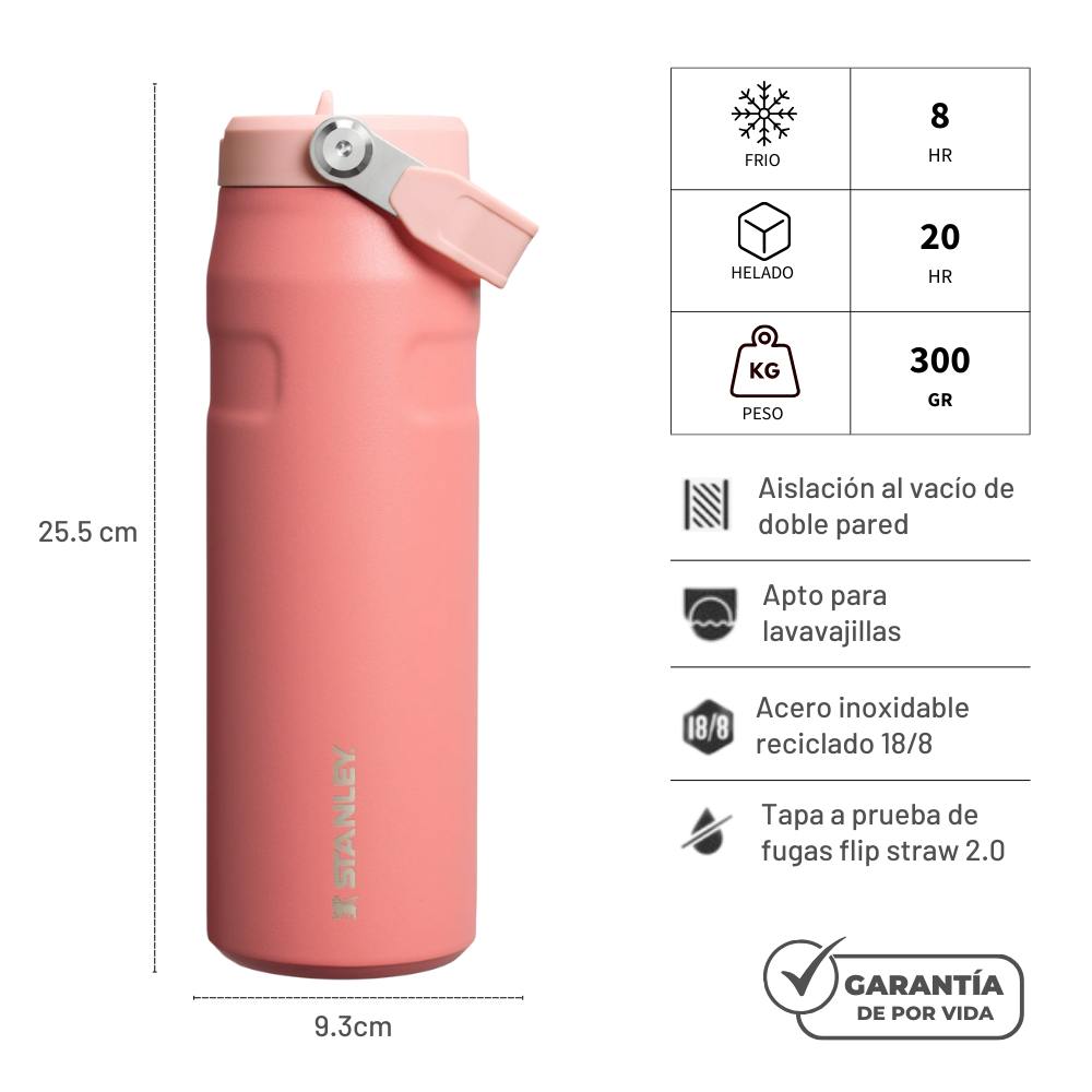 AEROLIGHT FLIP STRAW TERRACOTA 710 ML