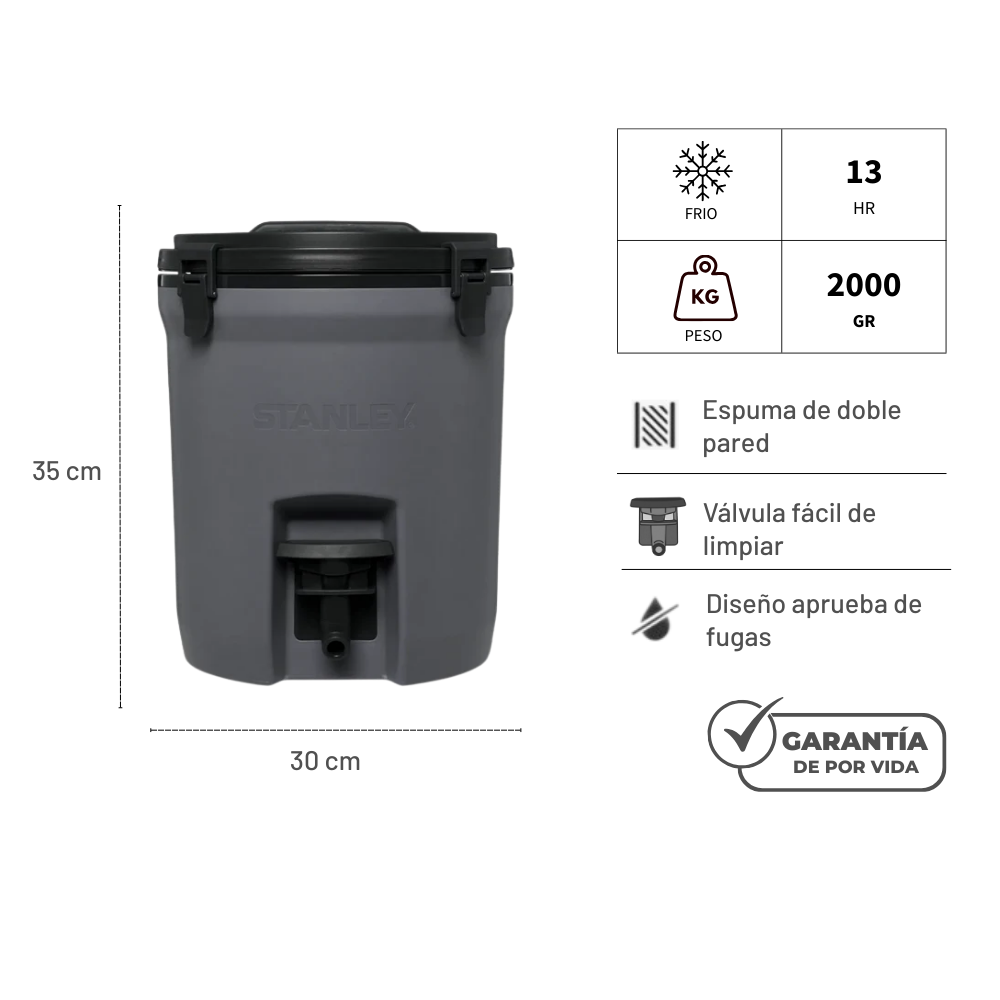 GALONERA ADVENTURE 7.5 LTS CHARCOAL