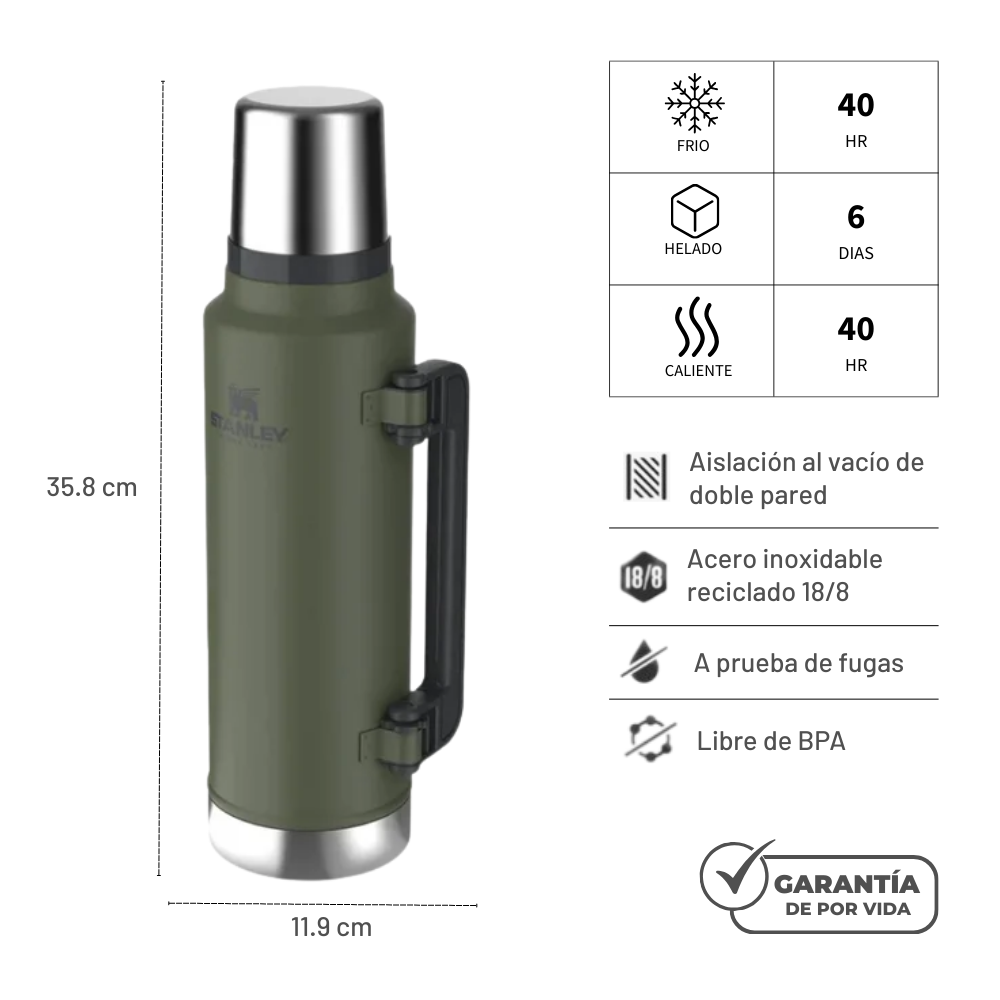 TERMO STANLEY CLASSIC DRIED PINE 1.4 L