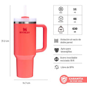 QUENCHER H2.0 ADVENTURE HOT CORAL 1.18 LTS