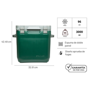 STANLEY COOLER 28 LITROS VERDE