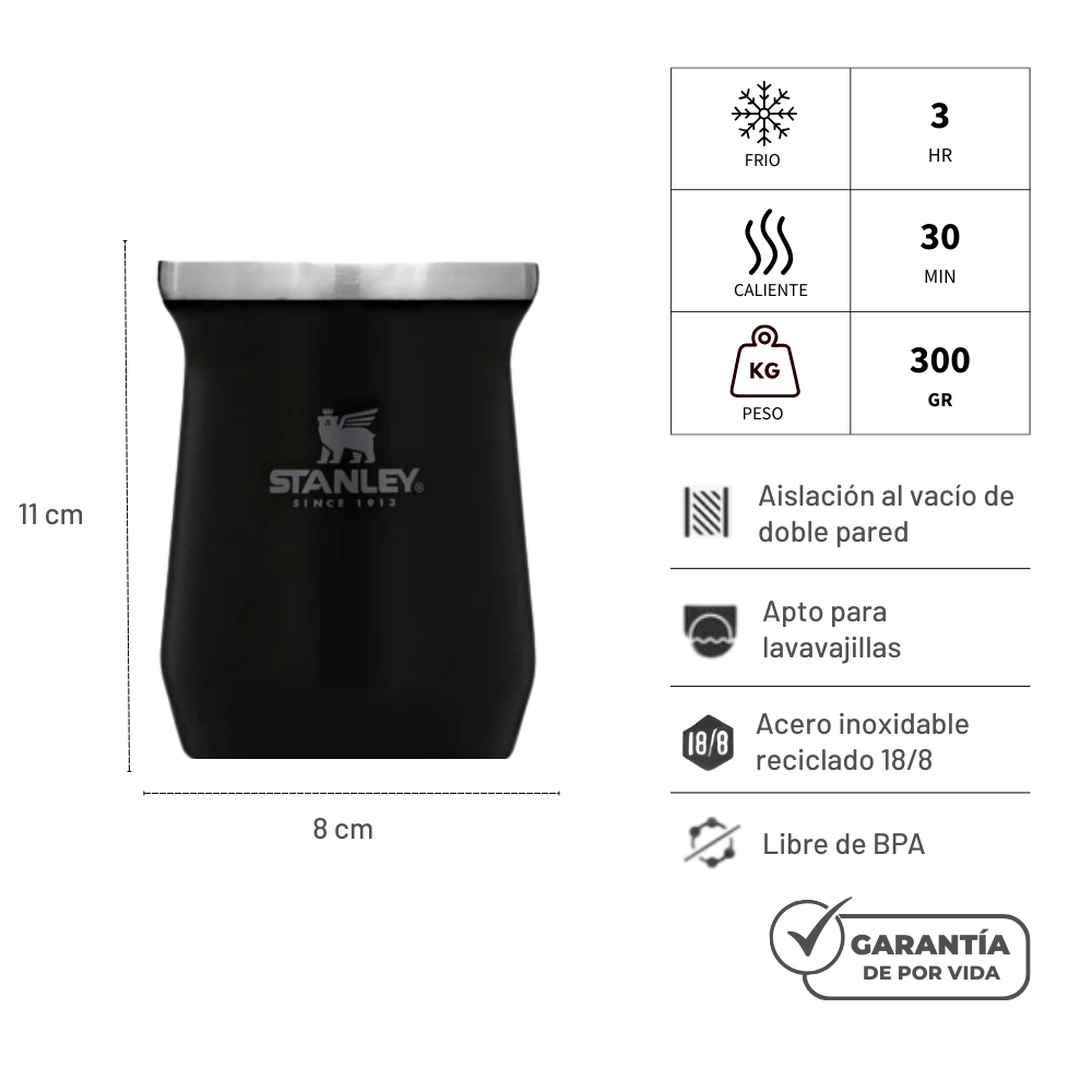 MATERO STANLEY NEGRO 236 ML