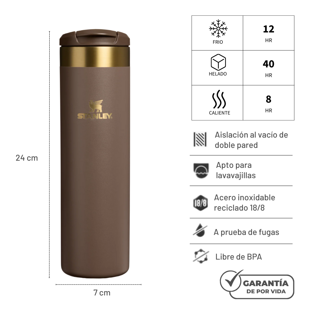 TRANSIT AEROLIGHT ESPRESSO GOLD 591 ML