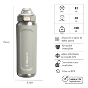 WELLSPRING BOTTLE SAGE GREY 710 ML