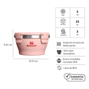 FRESH TO TABLE BOWL PEACH ROSE 473 ML