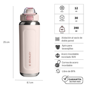 WELLSPRING BOTTLE ROSE QUARTZ 710 ML