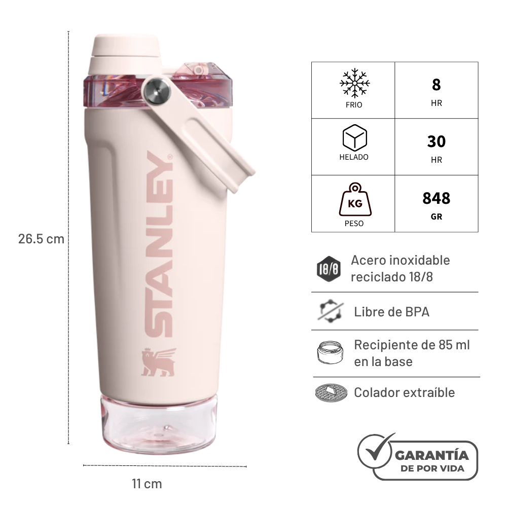 VITALIZE  SHAKER ROSEQUARTZ 591 ML