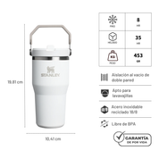 FLIP STRAW TUMBLER 591 ML FROST