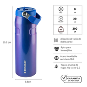 AEROLIGHT FLIP STRAW SAPHIRE SHIMMER 710 ML