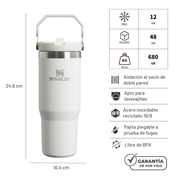 FLIP STRAW TUMBLER FROST 887 ML