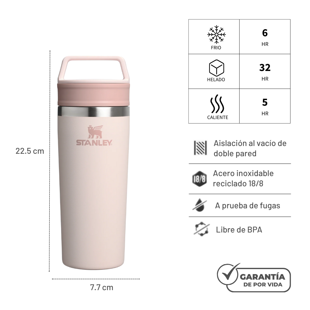 CAFÉ TO GO 473 ML ROSEQUARTZ