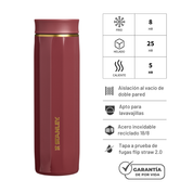 TRANSIT MUG RED VELVET GLOSS 473 ML