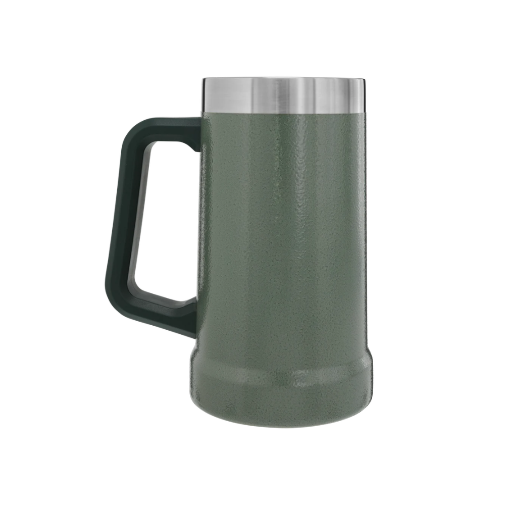 BEER STEIN HAMMERTONE GREEN 709 ML
