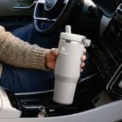 FLIP STRAW TUMBLER SAGE GREY 887 ML